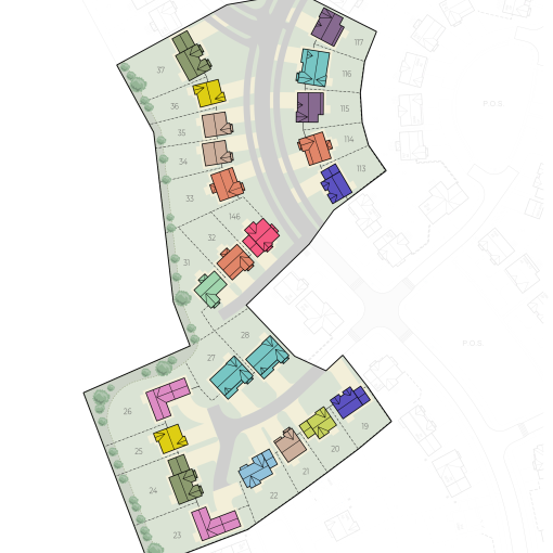 Abbey Height Development Plan Phase 5 Sitemap Scaled